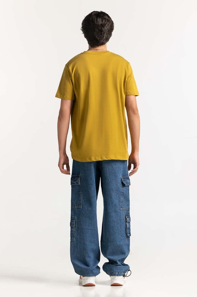 Amber Green Basic Tee TS-CNSJ24-076