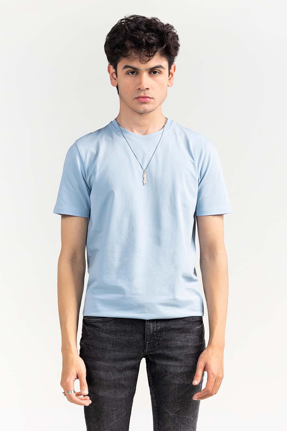 Angel Blue Basic Signature T-Shirt JCN-SIG-D048