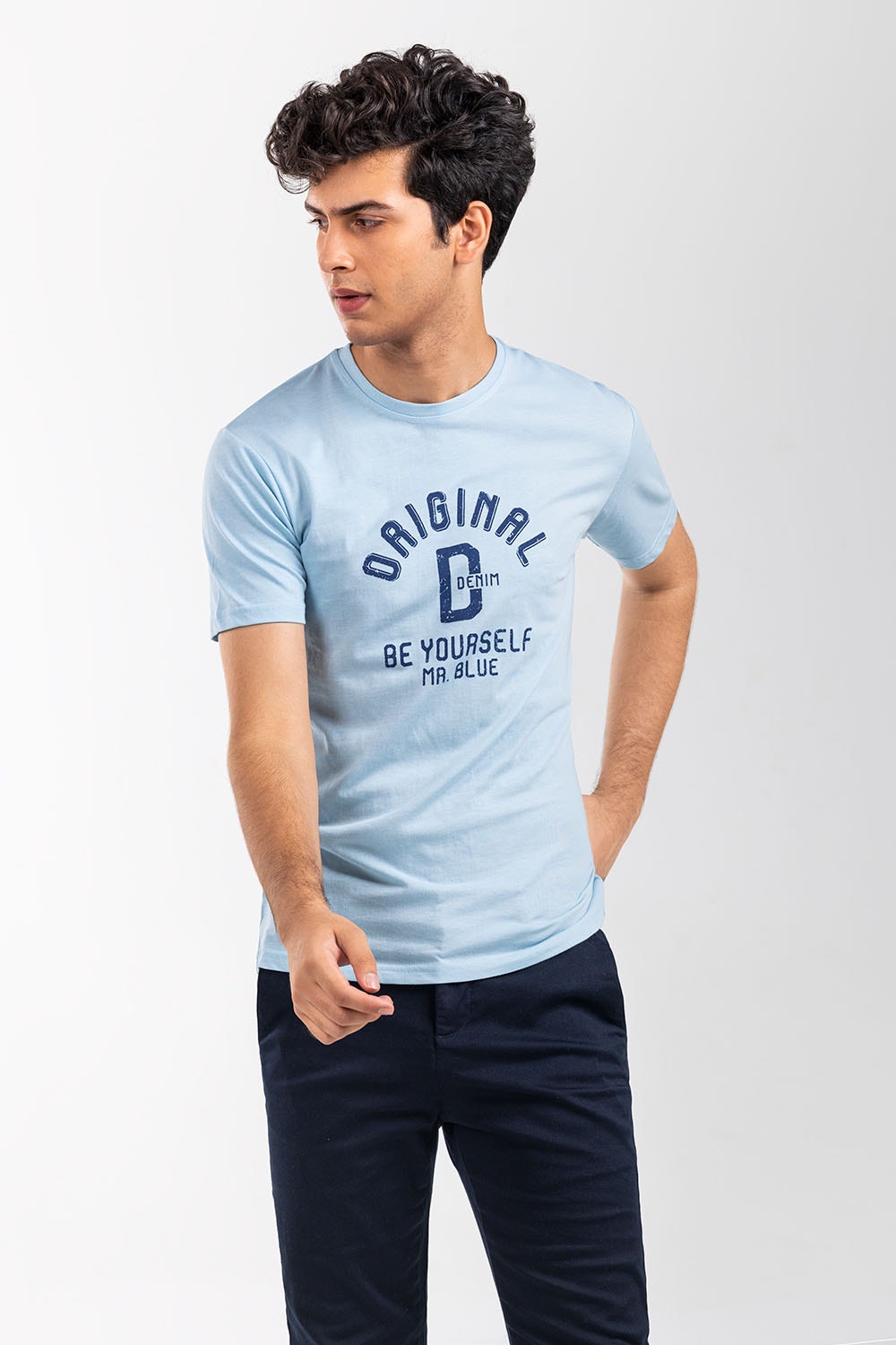 Angel Blue Fashion T-Shirt JGP-URB-D236