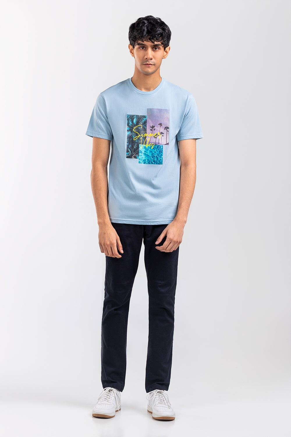 Angel Blue Fashion T-Shirt JGP-URB-D248-01