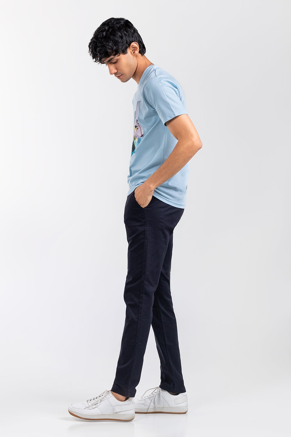 Angel Blue Fashion T-Shirt JGP-URB-D248-01