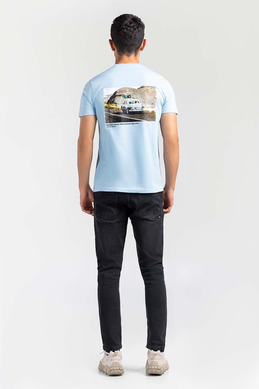 Angel Blue Fashion T-shirt JGP-URB-D265-01
