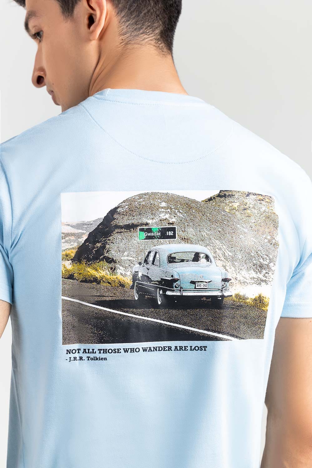 Angel Blue Fashion T-shirt JGP-URB-D265-01