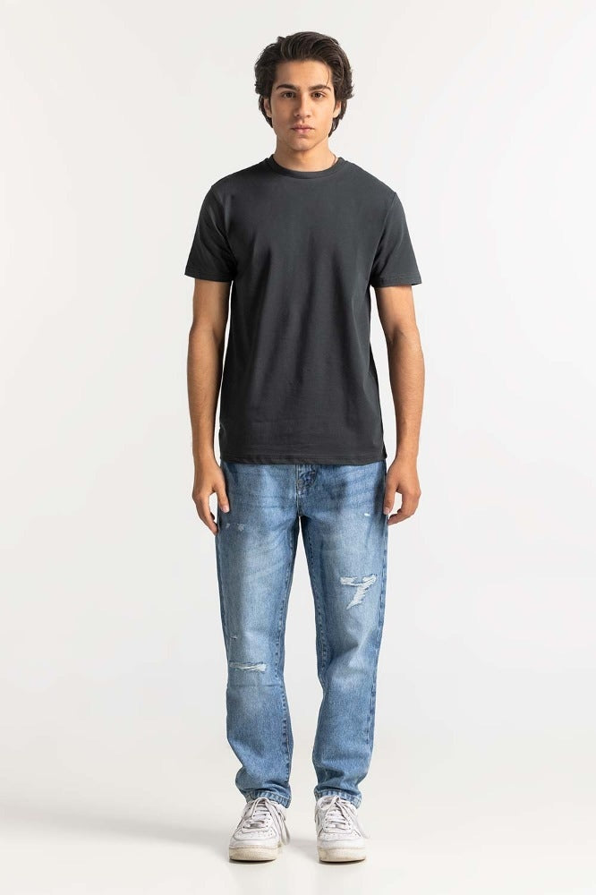 Anthracite Basic Muscle Tee TS-CNSJ24-025
