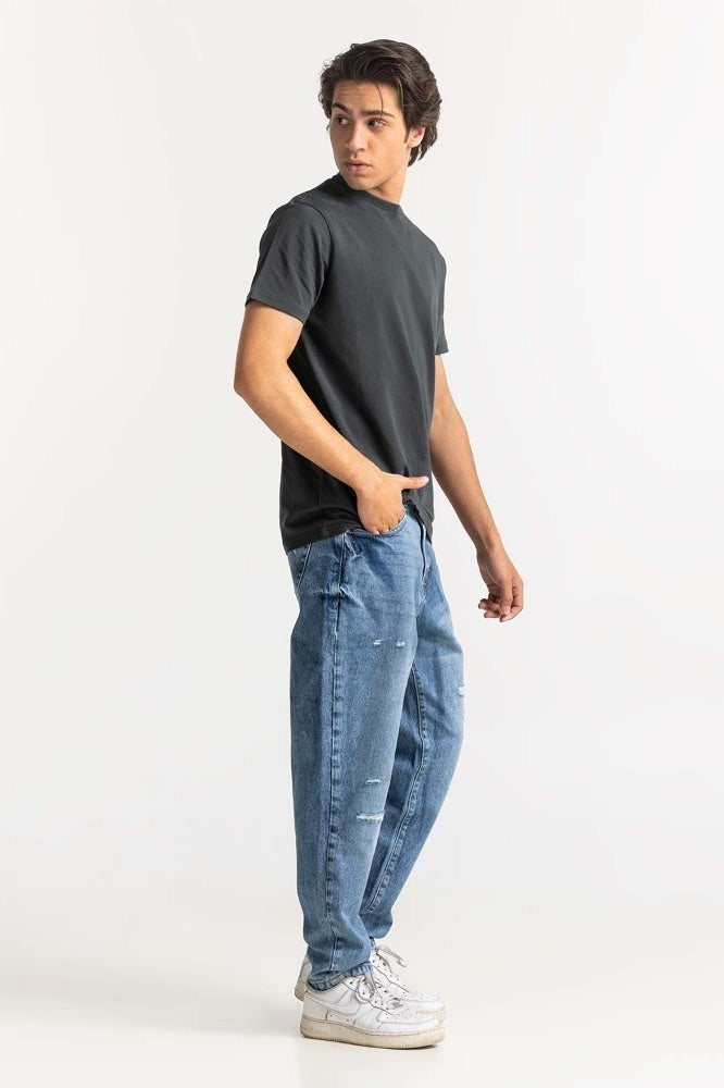 Anthracite Basic Muscle Tee TS-CNSJ24-025