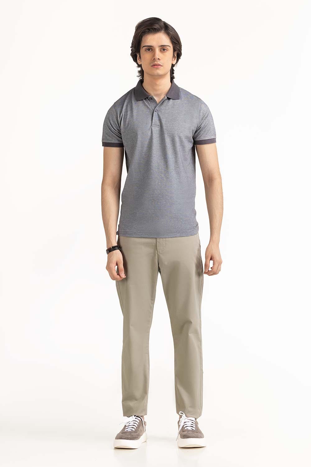 Anthracite Basic Polo PS-FPK23-050