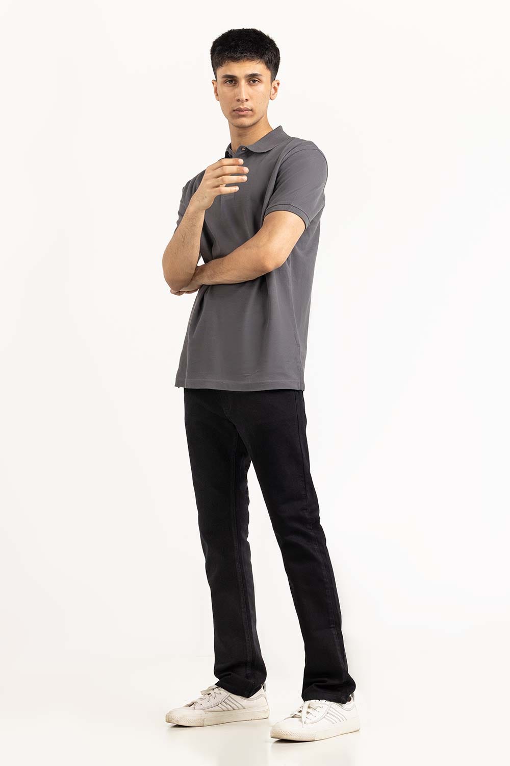 Anthracite Basic Polo PS-SIGPK23-227