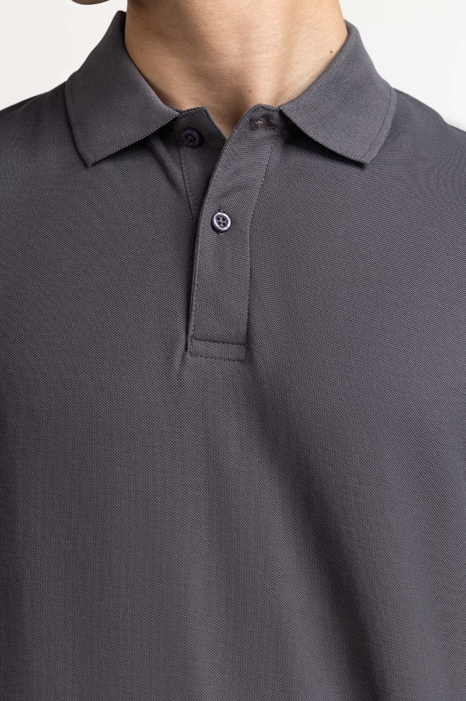 Anthracite Fashion Polo PS-SIGP23-508