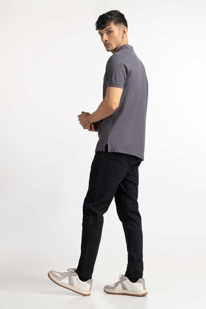 Anthracite Fashion Polo PS-SIGP23-508