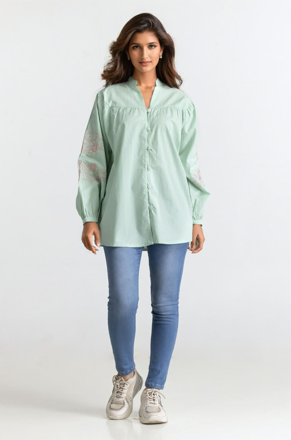 Aqua Basic Blouse WM-CS-SS24-052