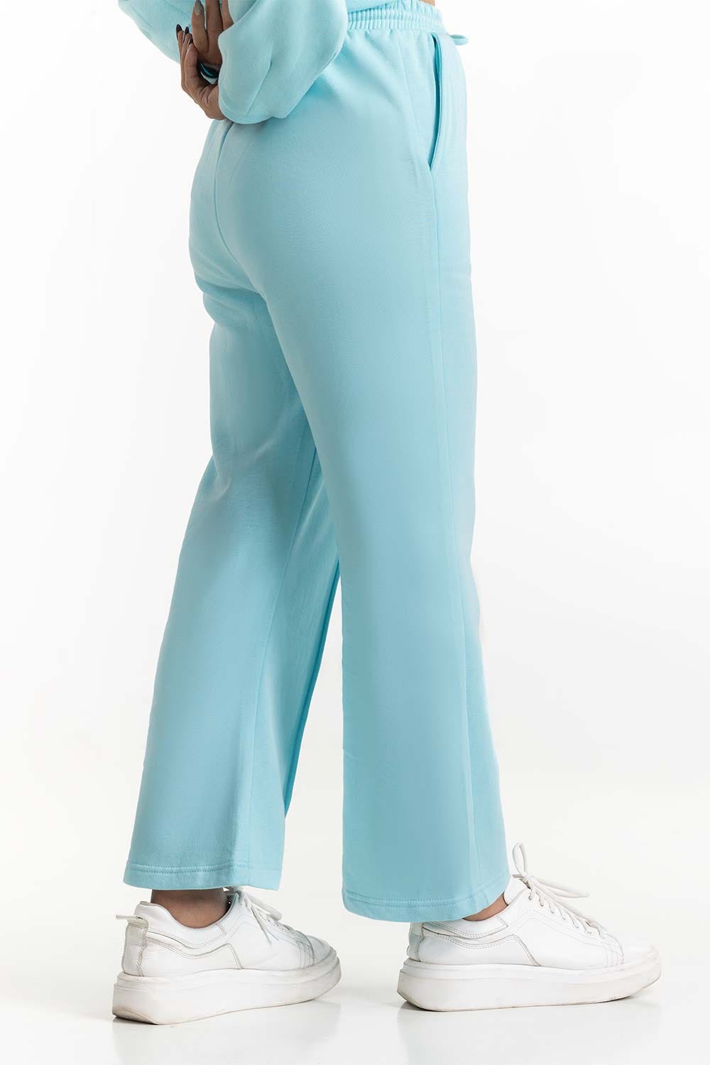 Aqua Embroidered Sweatpants  224-212-088