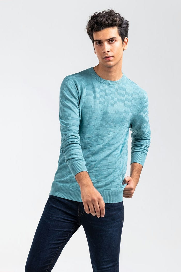 Aqua Fashion Sweater FS-SWT-VPN-FD-445-02