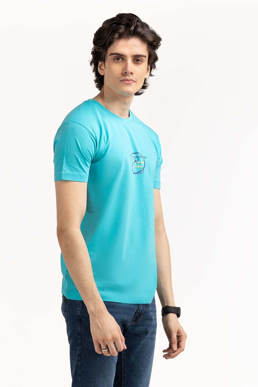 Aqua Graphic Tee TS-CNSJ23-147