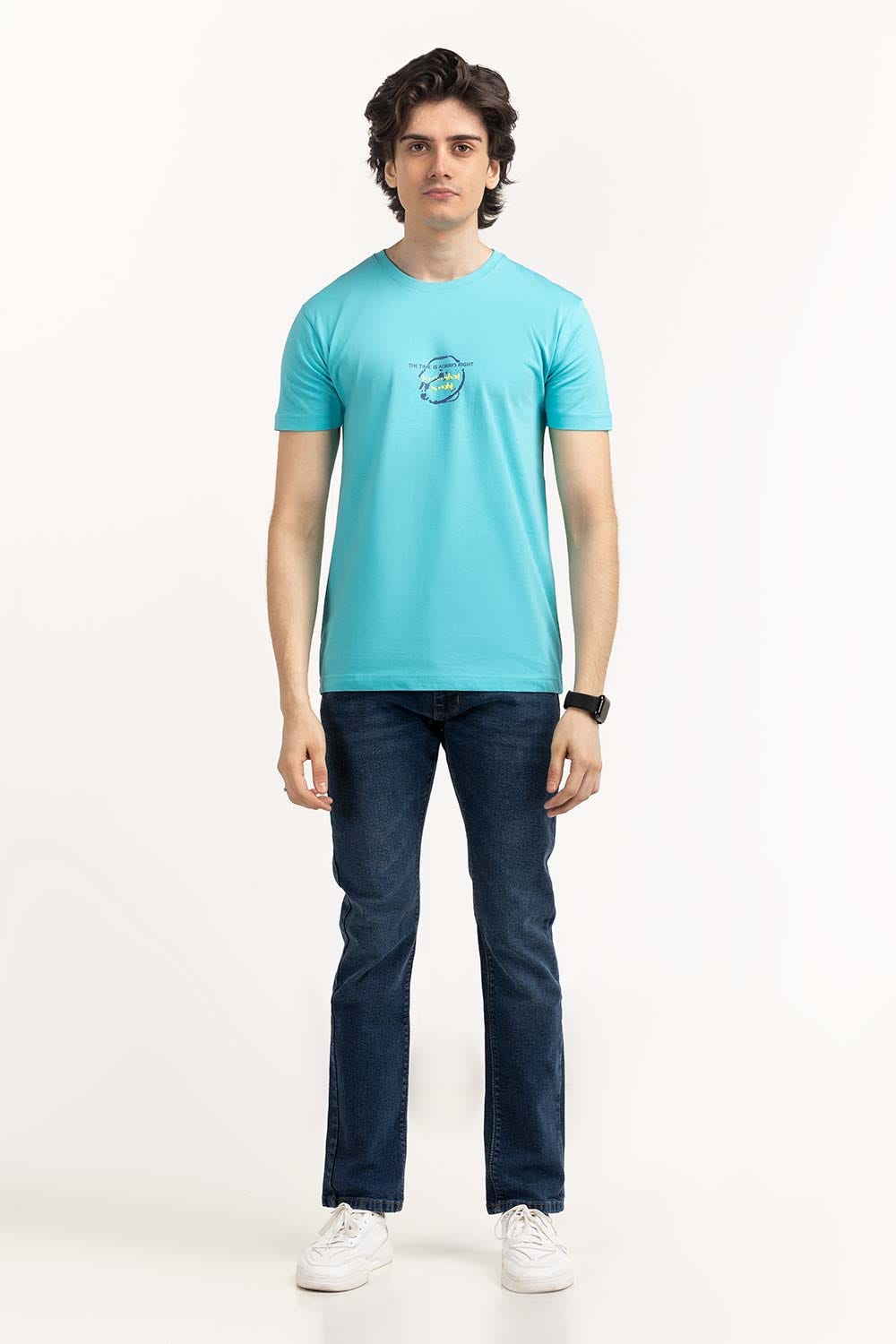 Aqua Graphic Tee TS-CNSJ23-147