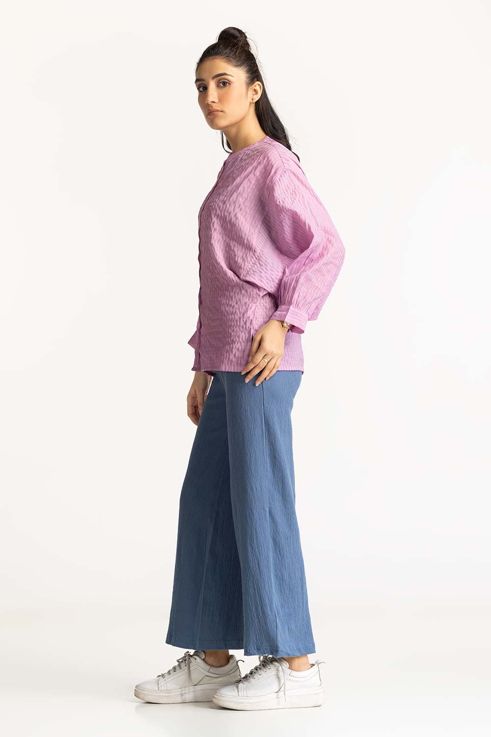 Band Collar Shirt WM-CS-SS24-066