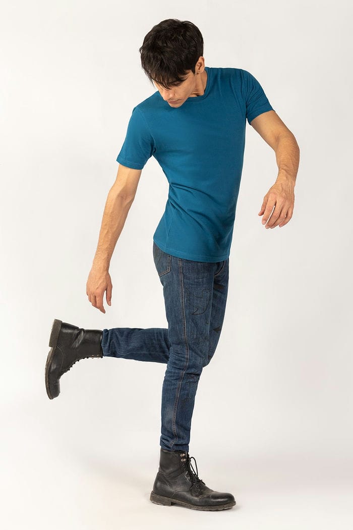 Basic Teal T-Shirt PK-CN-SIG-D11