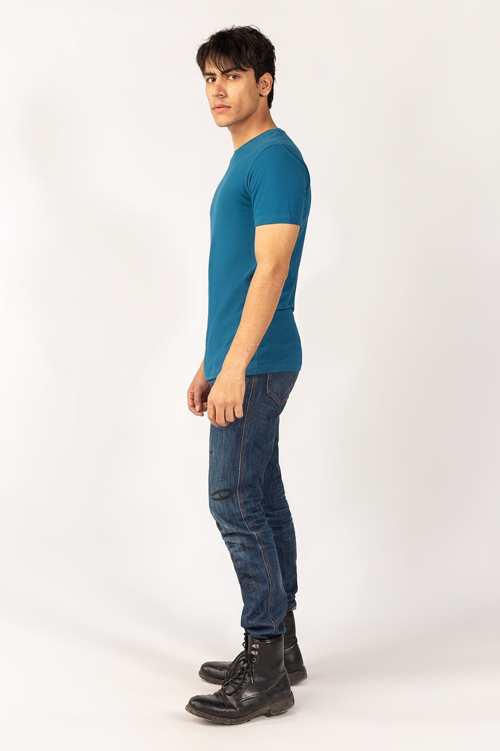 Basic Teal T-Shirt PK-CN-SIG-D11