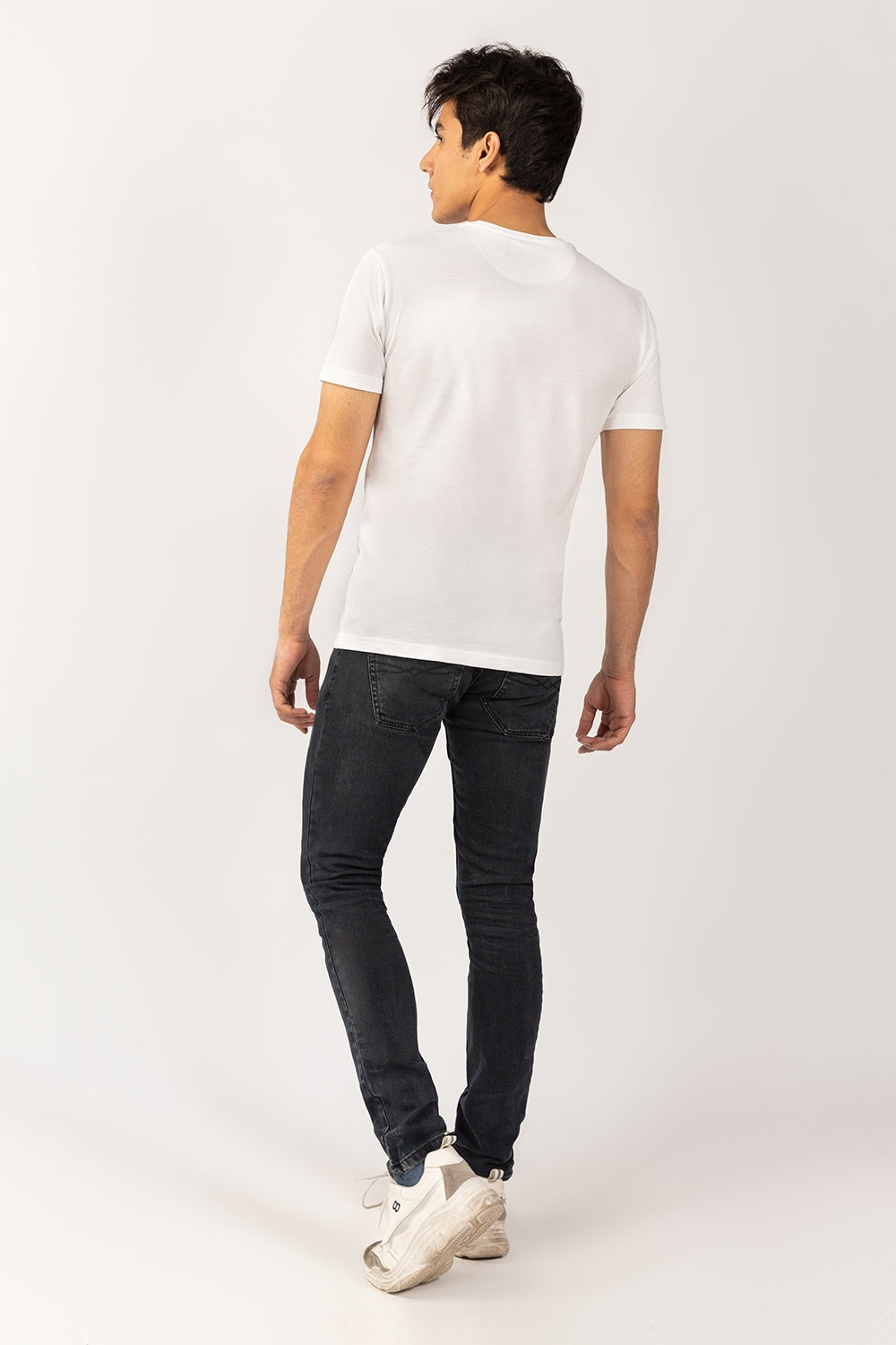 Basic White T-Shirt PK-CN-SIG-D09
