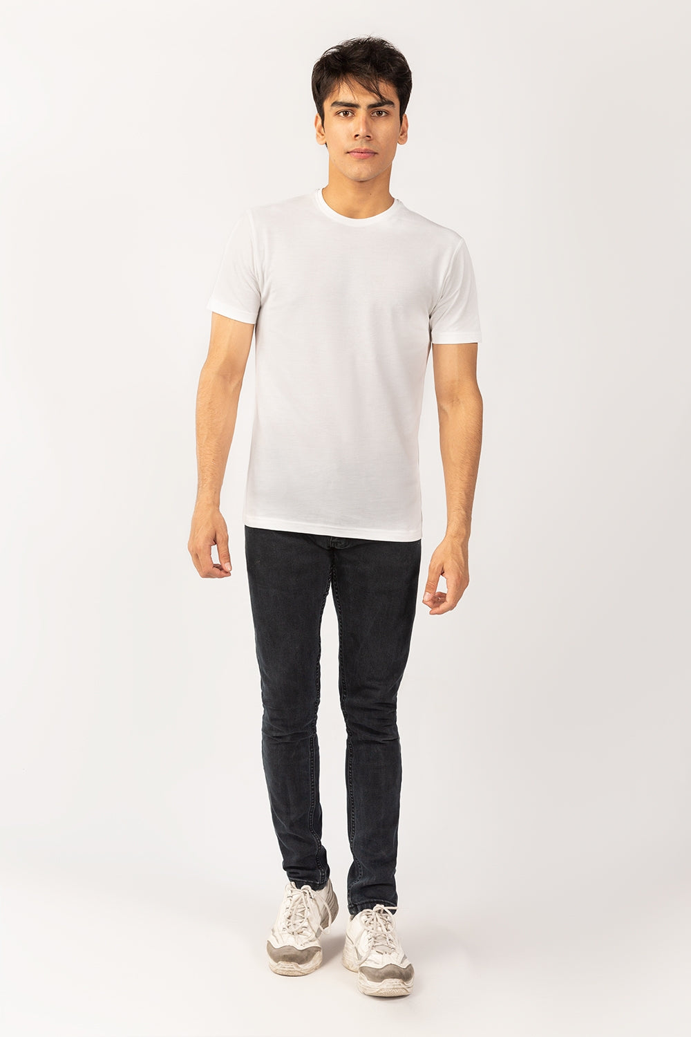 Basic White T-Shirt PK-CN-SIG-D09