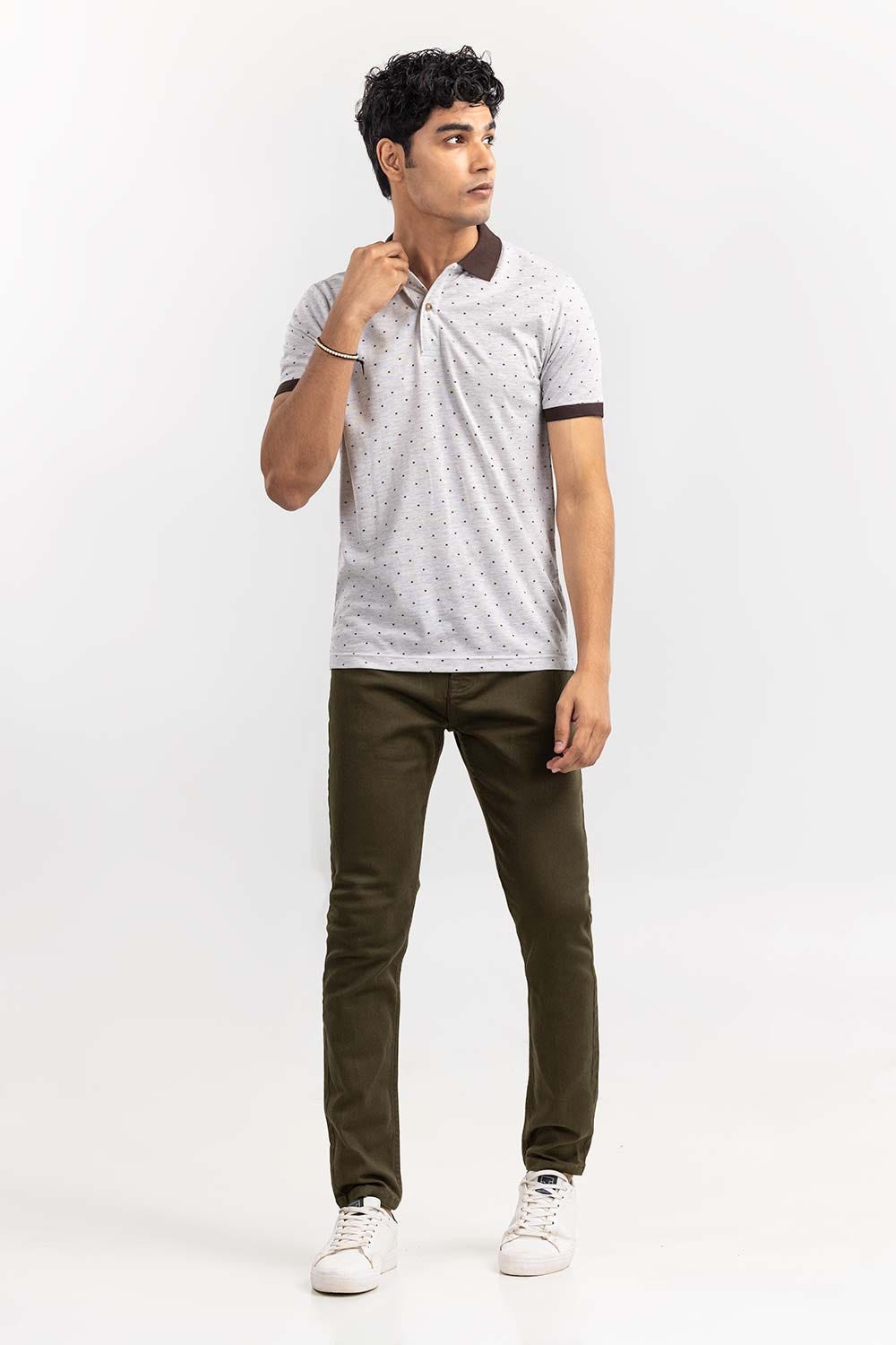 Beach wood Fashion Printed Polo PS-FPK22-006