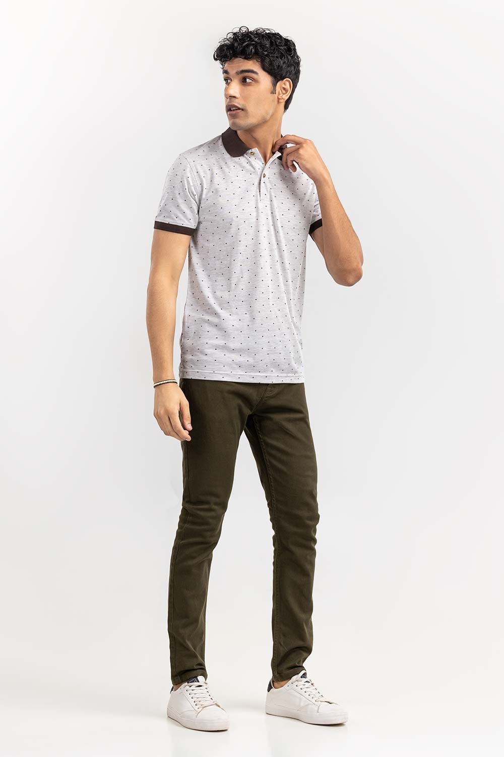 Beach wood Fashion Printed Polo PS-FPK22-006