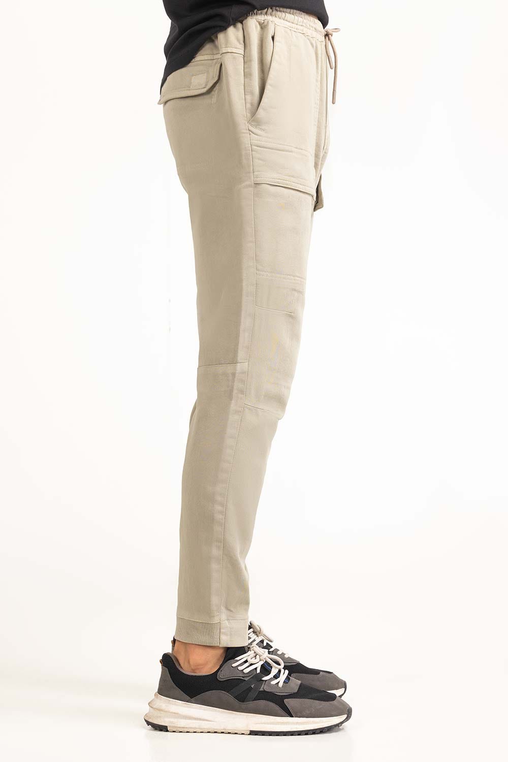 Beige Basic Casual Trouser MN-TRC-SS23-001 A