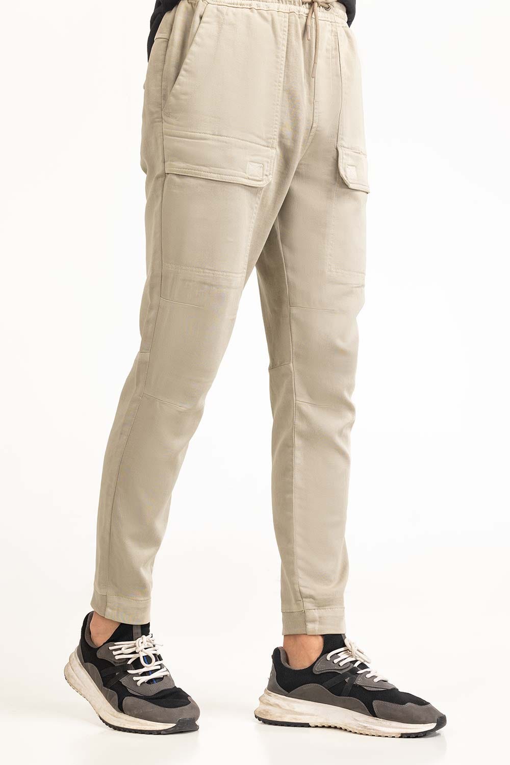 Beige Basic Casual Trouser MN-TRC-SS23-001 A