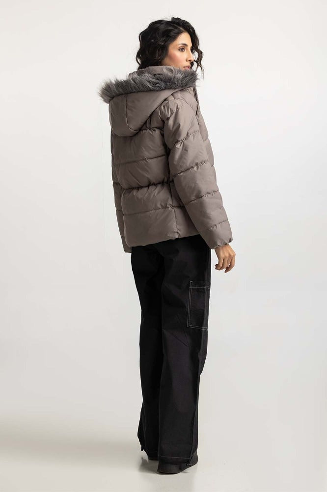 Grey Basic Jacket WM-JKT-WS23-078