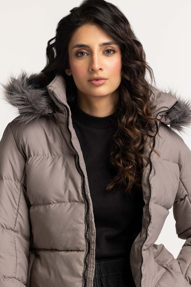 Grey Basic Jacket WM-JKT-WS23-078