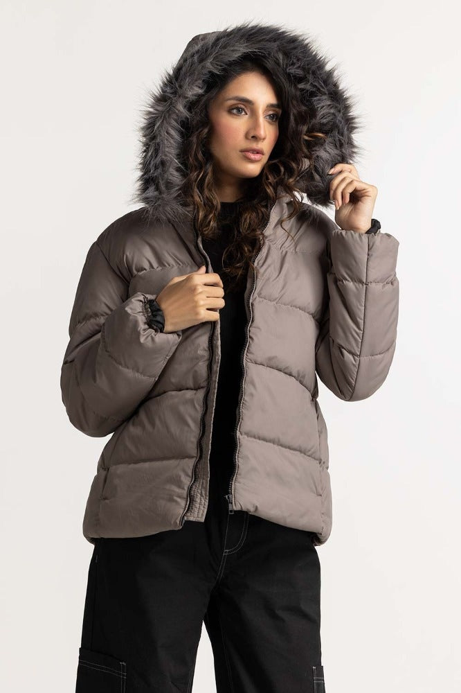 Grey Basic Jacket WM-JKT-WS23-078