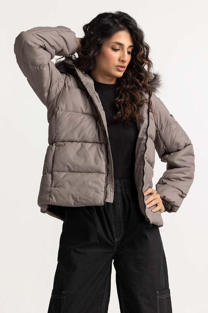 Grey Basic Jacket WM-JKT-WS23-078