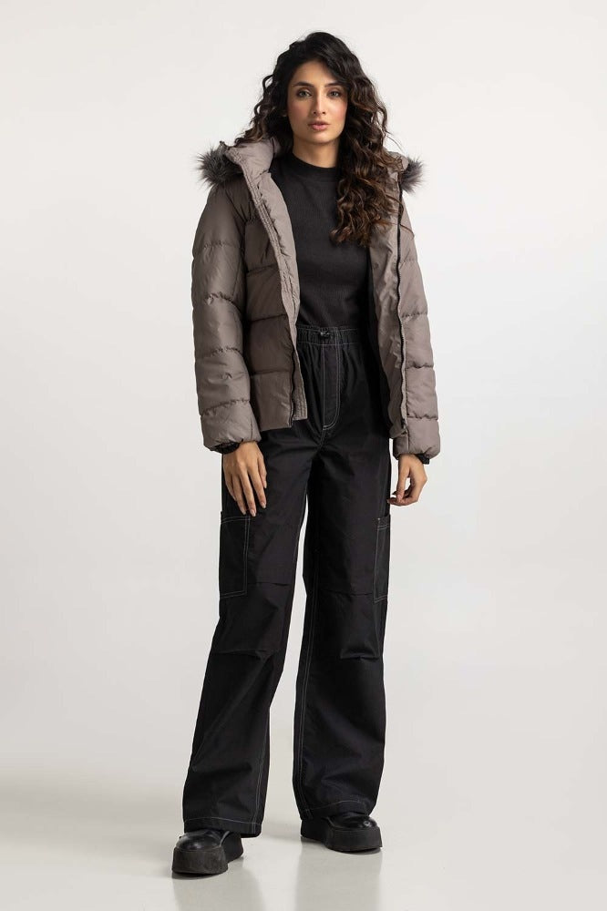 Grey Basic Jacket WM-JKT-WS23-078