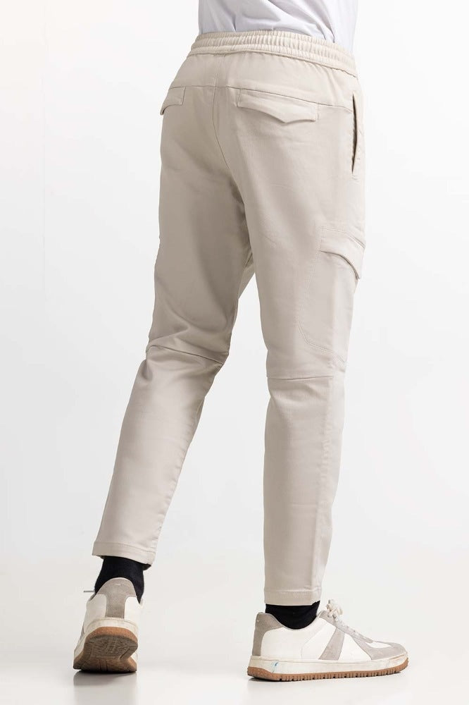 Beige Basic Trouser MN-TRKH- WV23-007 B