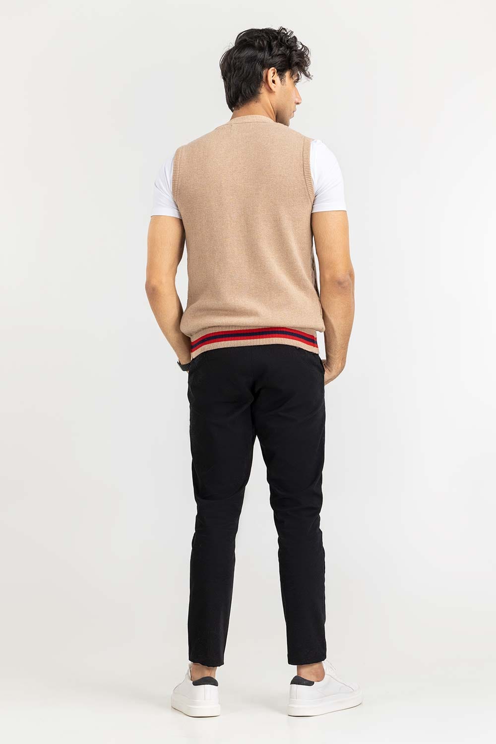 Beige Cricket Cardigan SWT-FSLCD22-163