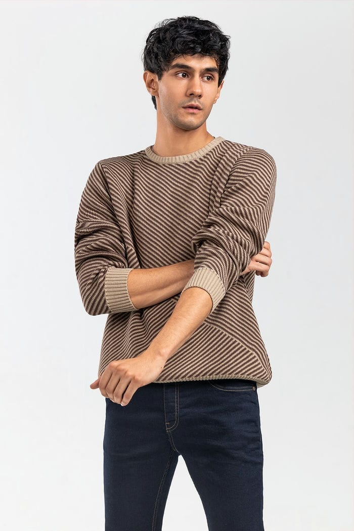 Beige Fashion Sweater FS-SWT-FD-346-01