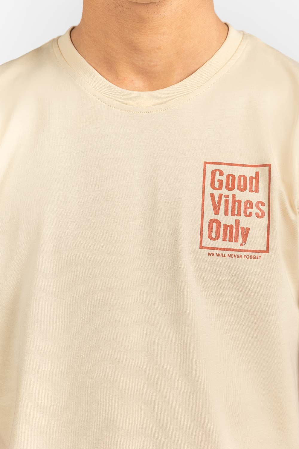 Beige Fashion T-shirt JGP-D307