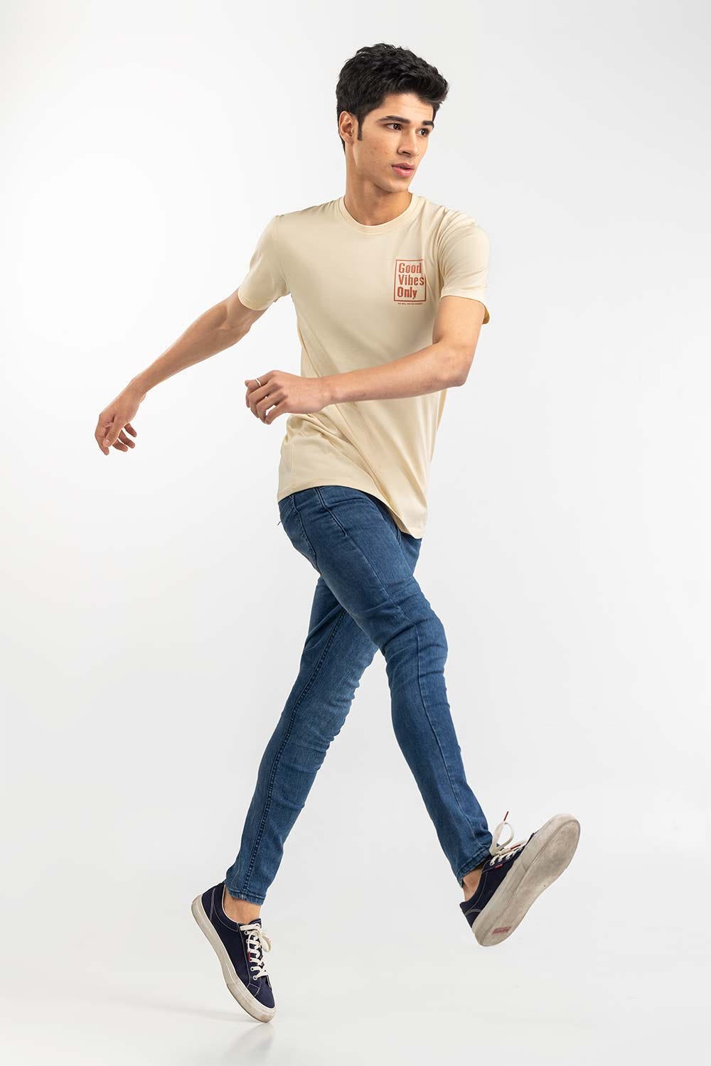 Beige Fashion T-shirt JGP-D307