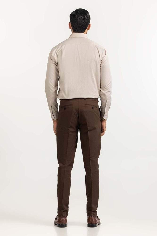 Beige Formal Shirt MN-FS-PD23-023