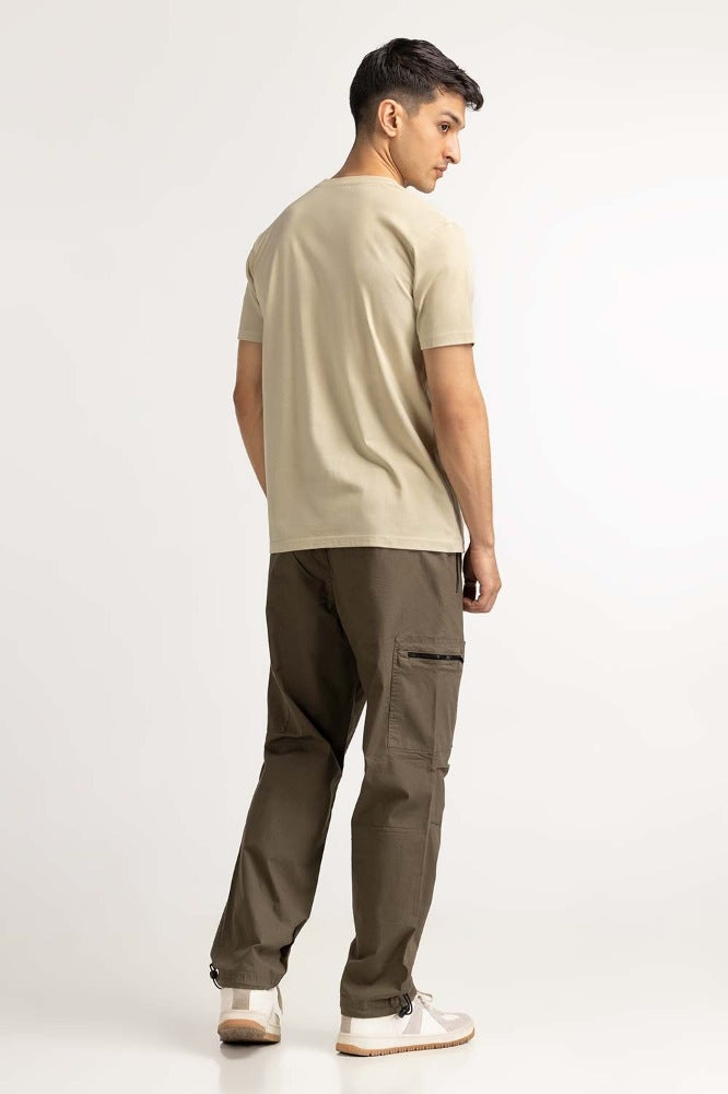 Beige Graphic Tee MN-TS-GP-S24-904