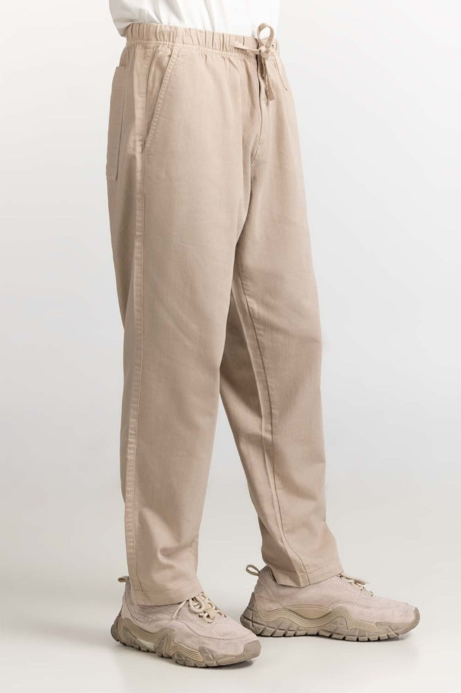 Beige Non Denim Trouser MN-TRKH- WV23-003 A