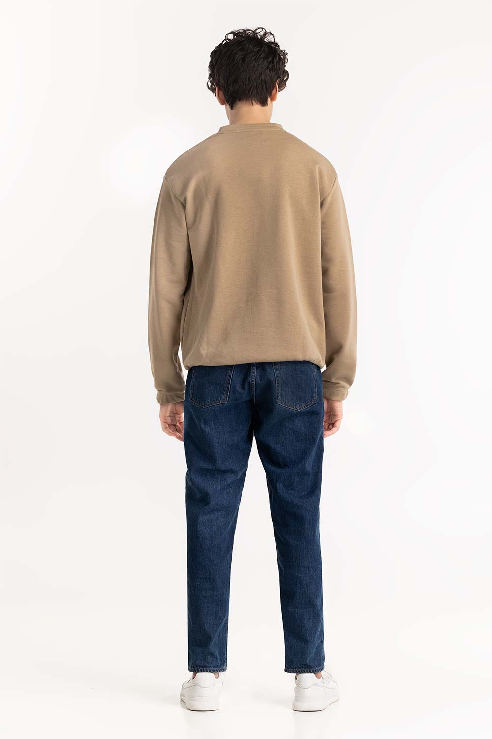 Beige  Sweatshirt 224-112-052 C