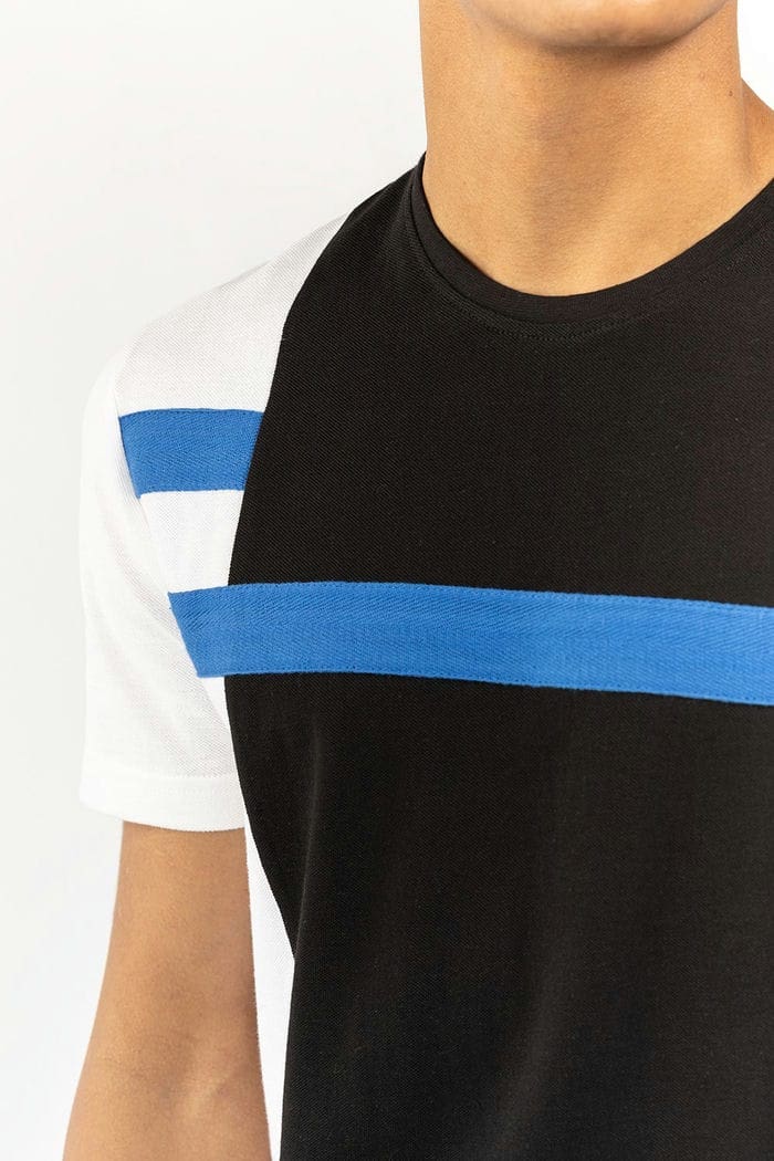 Black-Blue Urban T-Shirt PK-CN-URB-D03