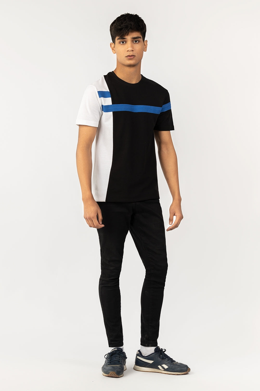 Black-Blue Urban T-Shirt PK-CN-URB-D03