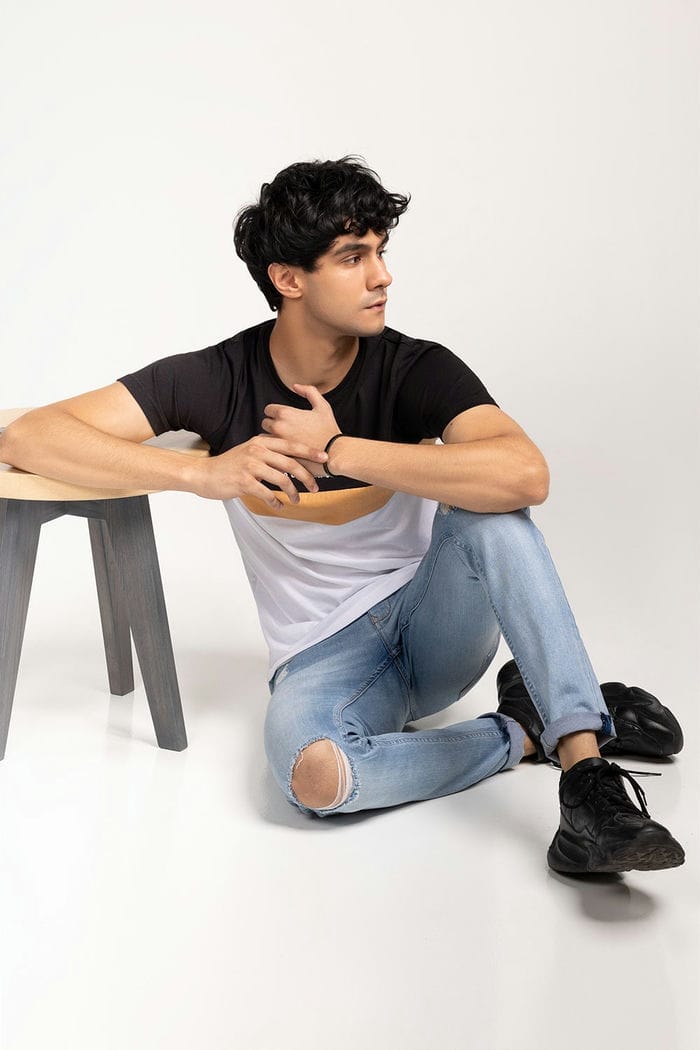 Black-Tan T-Shirt JGP-URB-D226