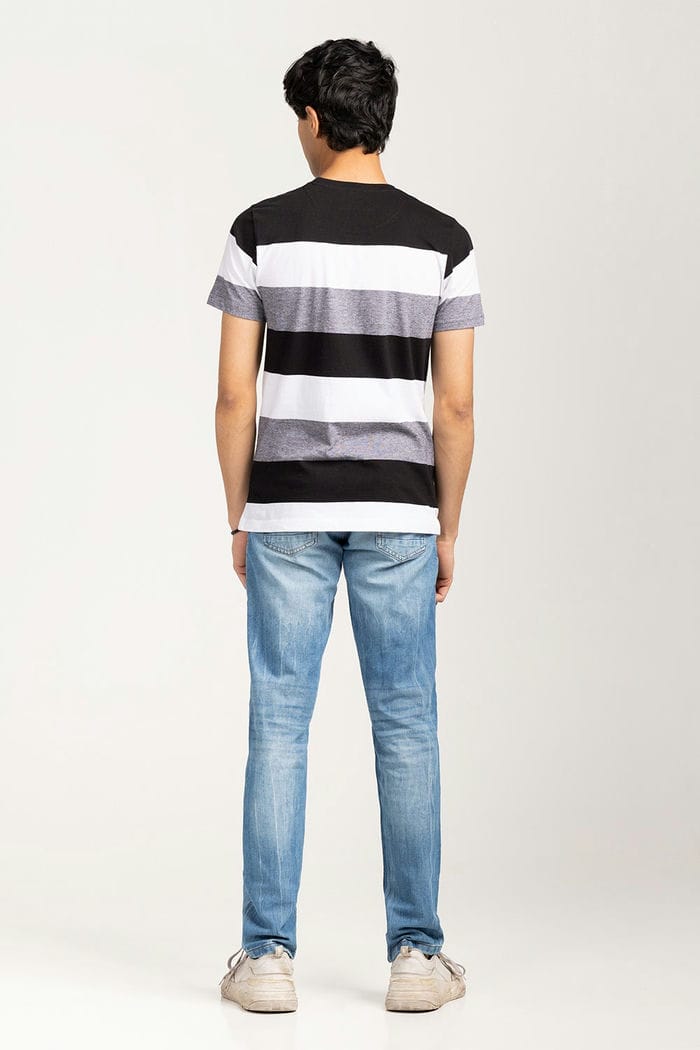 Black-White Urban T-Shirt YD-URB-TEE-D15-02