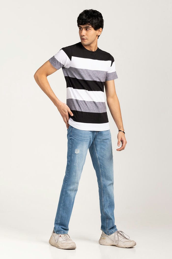 Black-White Urban T-Shirt YD-URB-TEE-D15-02