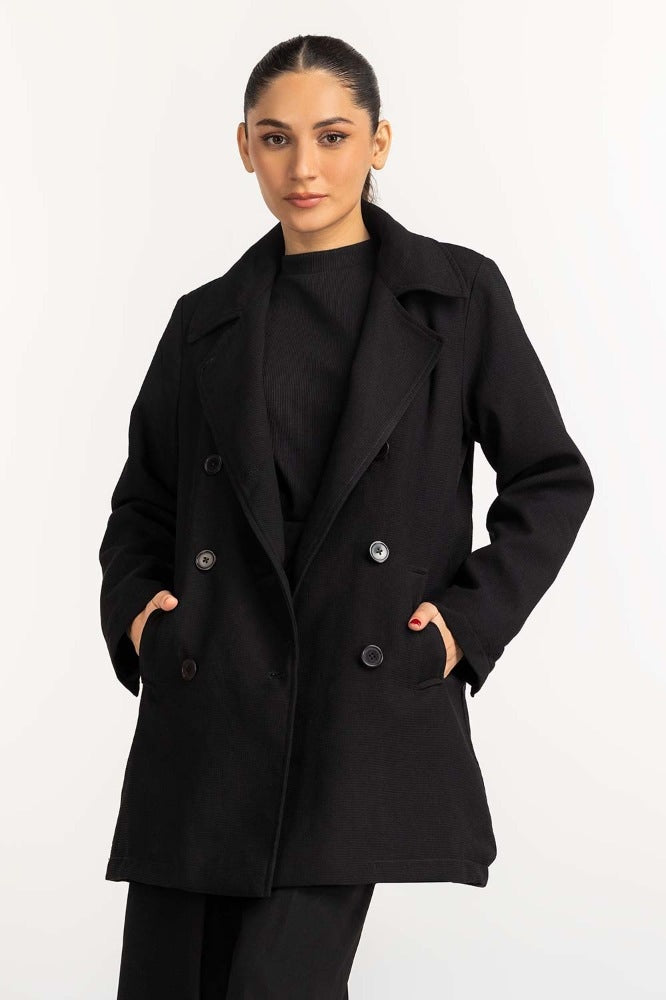 Black Basic Blazer WM-JKT-WS23-126