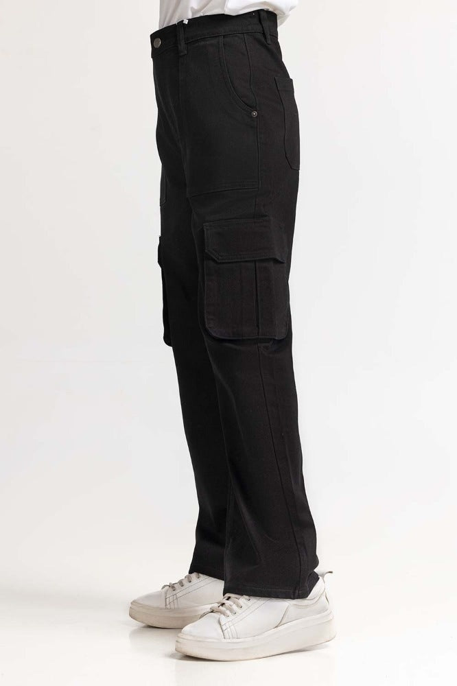 Black Basic Denim Jeans WM-JNS-SS24-019