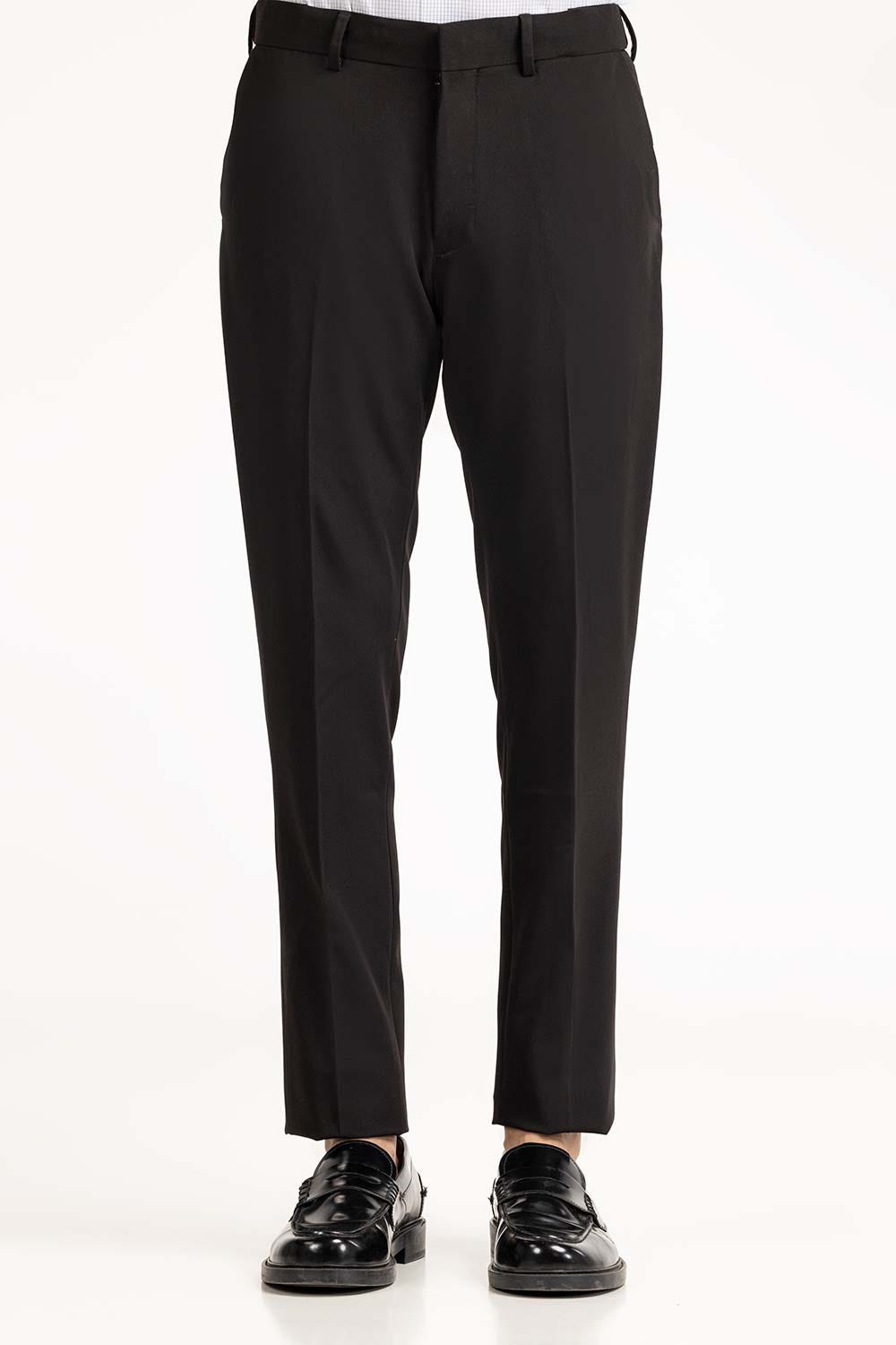 Black Basic Dress Pant MN-TR-FM23-008