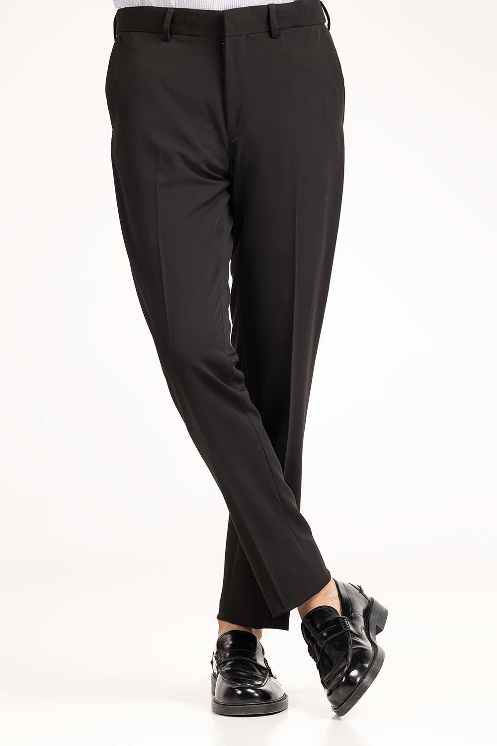Black Basic Dress Pant MN-TR-FM23-008